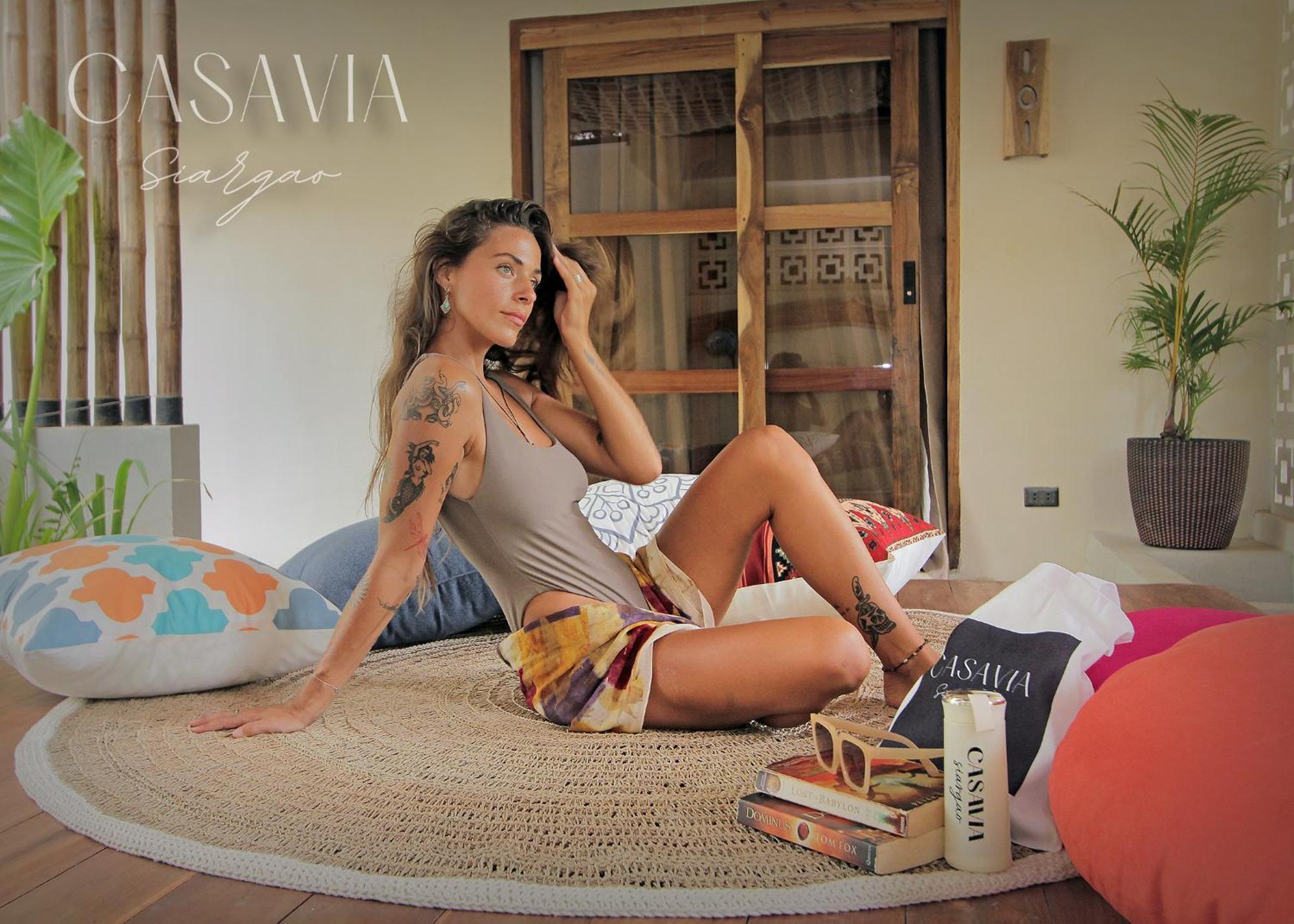 Casavia Siargao Hostel Catangnan Kültér fotó