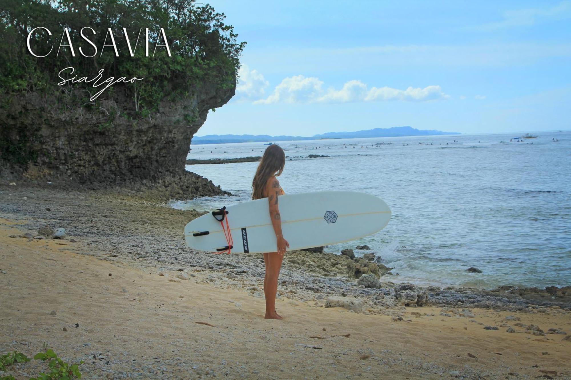 Casavia Siargao Hostel Catangnan Kültér fotó